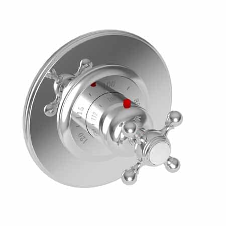 Newport Brass 3/4" Round Thermostatic Trim Plate With Handle in Satin Nickel (Pvd) 3-1764TR-15S